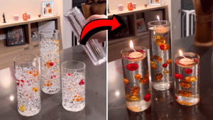 DIY Thanksgiving Water Candle