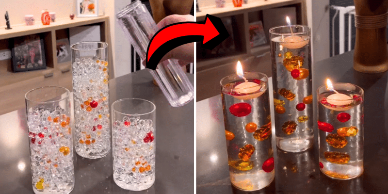 DIY Thanksgiving Water Candle | DIY Joy Projects and Crafts Ideas