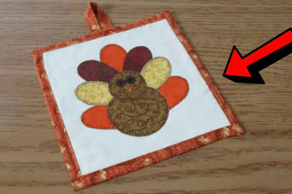 DIY Turkey Potholder Tutorialv