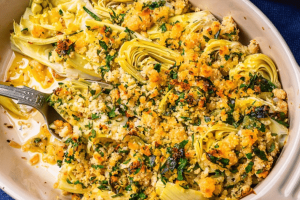 Easy Baked Artichoke Hearts Recipe