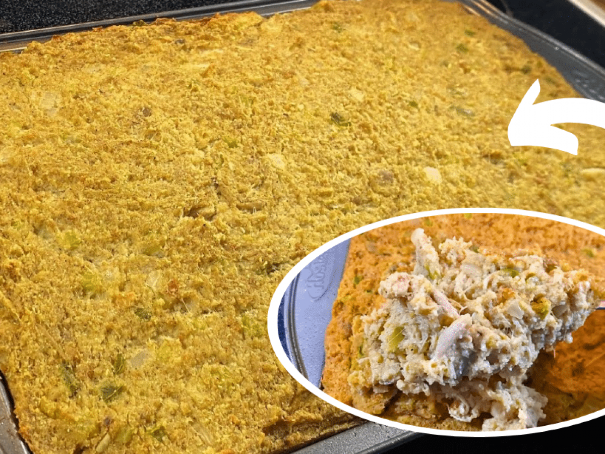 chicken and cornbread dressing Southern Cornbread Dressing
