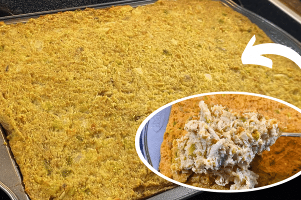 Easy Chicken Cornbread Dressing Recipe