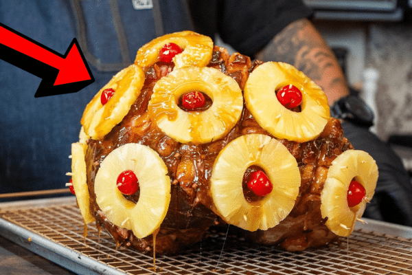 Easy Honey Bourbon Glazed Ham