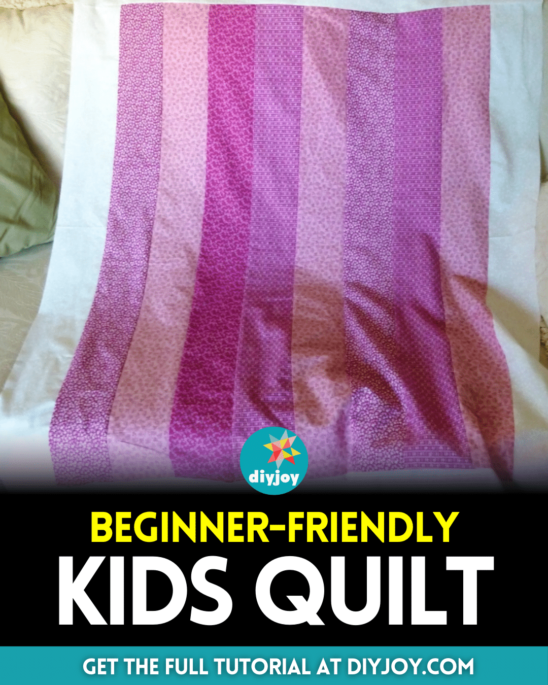 Easy Kids Quilt Tutorial