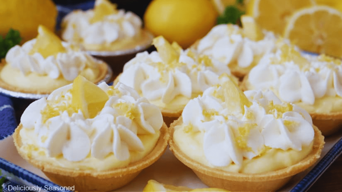 Easy Mini Lemonade Cream Cheese Pies