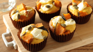 Easy Pumpkin Cream Cheese Muffins