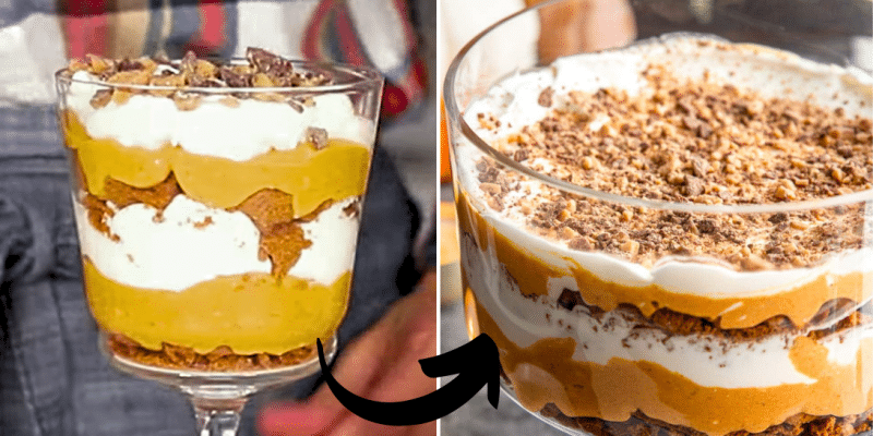 Easy Pumpkin Trifle Dessert Recipe | DIY Joy Projects and Crafts Ideas