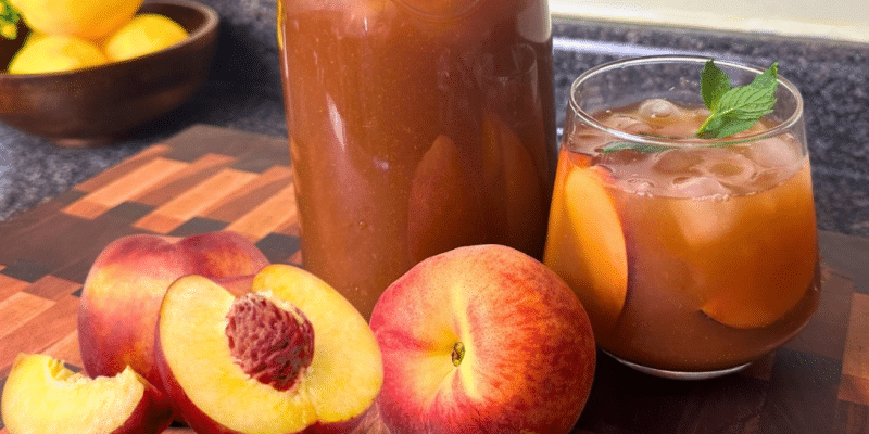 Grandma’s Peach Sweet Tea Recipe | DIY Joy Projects and Crafts Ideas