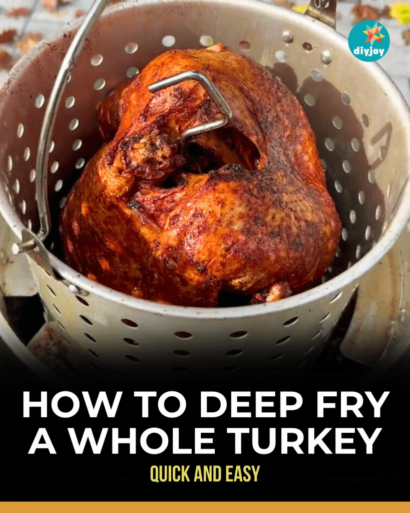 How to Deep Fry a Whole Turkey - DIY Joy