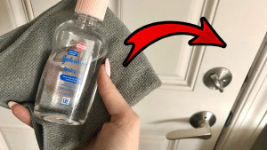 How to Fix a Noisy Door with Baby Oil