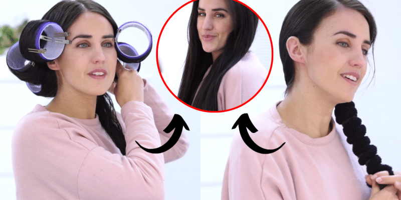 How to Straighten Your Hair Without Heat | DIY Joy Projects and Crafts Ideas