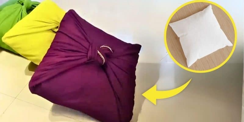 No-Sew Cushion Cover in Just a Minute | DIY Joy Projects and Crafts Ideas