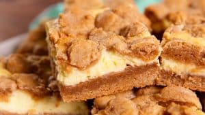 Snickerdoodle Cheesecake Bars