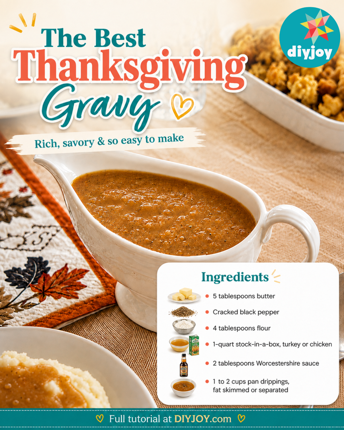 Thanksgiving Gravy Recipe
