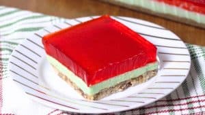 Christmas Layered Jello Salad