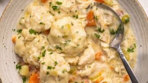 Crockpot Chicken and Dumplings