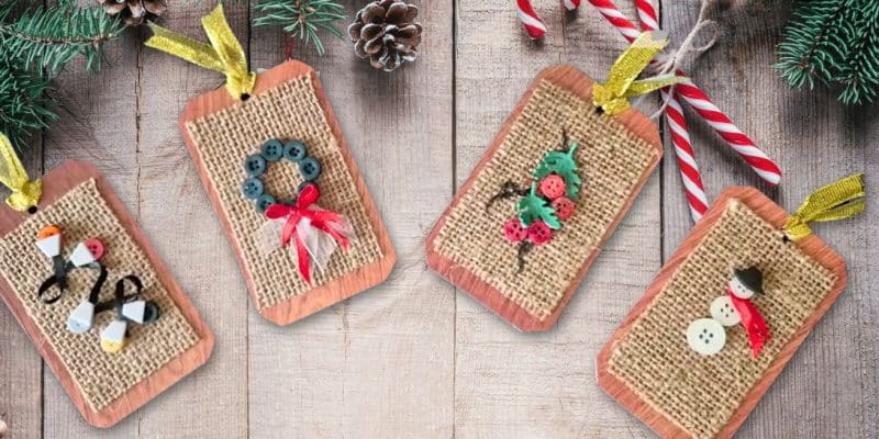 DIY Christmas Gift Tags | DIY Joy Projects and Crafts Ideas