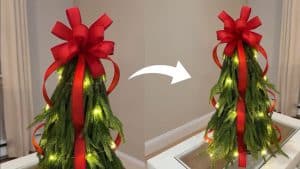 DIY Tabletop Christmas Tree