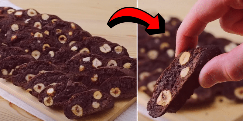 Easy Chocolate Hazelnut Biscuits Recipe | DIY Joy Projects and Crafts Ideas