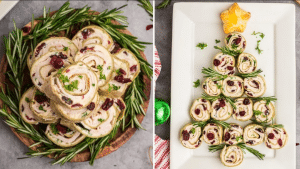 Easy Cranberry Brie Pinwheels Recipe