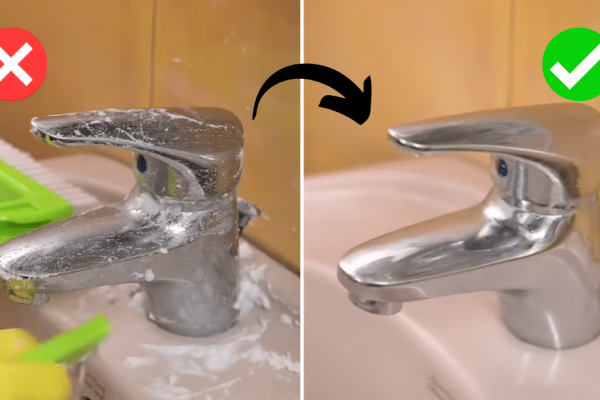 Easy Faucet Cleaning Hack for Lazy People