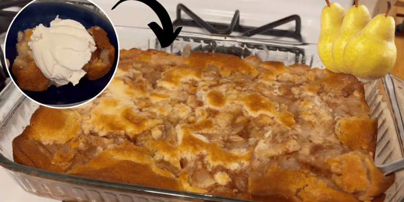 Easy Fresh Pear Cobbler Recipe | DIY Joy Projects and Crafts Ideas