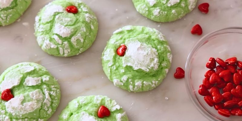 Easy Grinch Cookies Recipe | DIY Joy Projects and Crafts Ideas