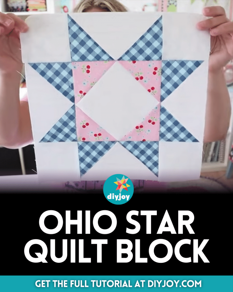 Easy Ohio Star Quilt Block Tutorial - DIY Joy