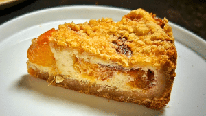 Easy Peach Cobbler Cheesecake Recipe