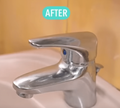 Easy Faucet Cleaning Hack for Lazy People - DIY Joy