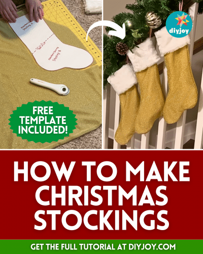 How to Make Christmas Stockings DIY Joy