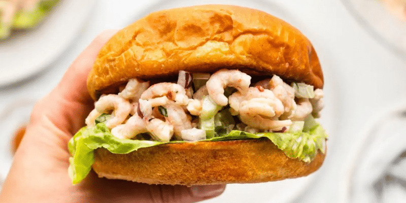 Old Bay Shrimp Salad Sandwich Recipe | DIY Joy Projects and Crafts Ideas