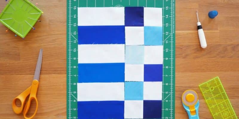 Strips and 4-Patch Quilt | DIY Joy Projects and Crafts Ideas