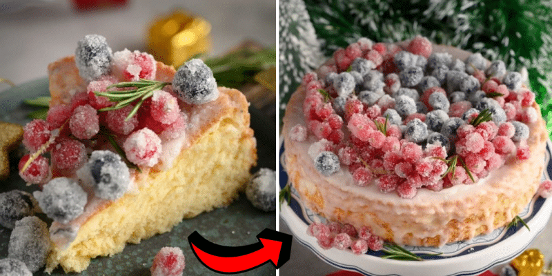 Very Berry Christmas Cake Recipe | DIY Joy Projects and Crafts Ideas