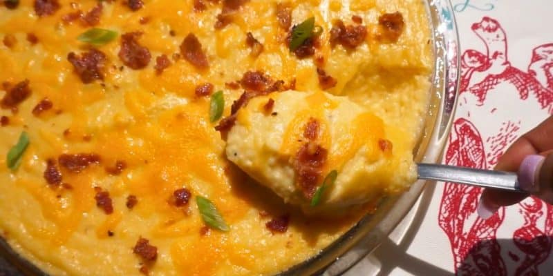 Southern Bacon and Cheese Grits Casserole | DIY Joy Projects and Crafts Ideas