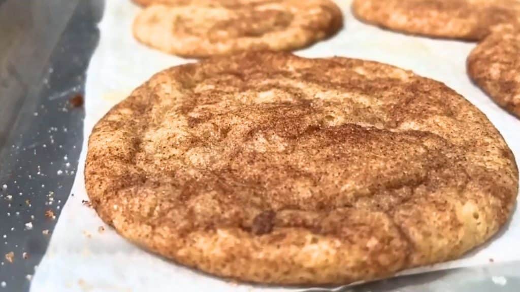 Chewy Snickerdoodle Cookies