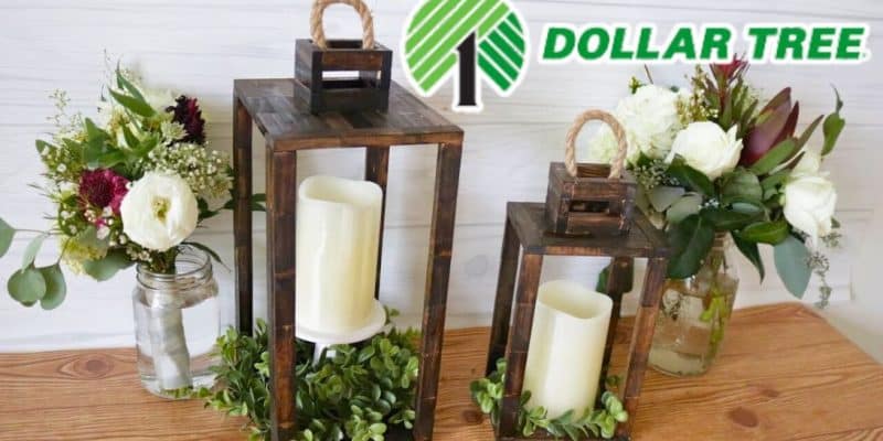 Dollar Tree Real Wood Lantern DIY | DIY Joy Projects and Crafts Ideas