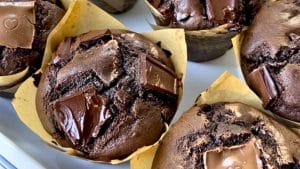 Double Chocolate Muffins Recipe