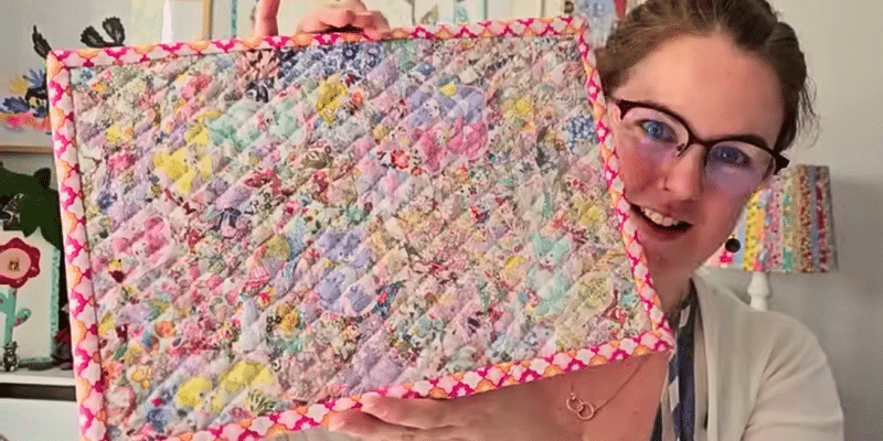 Easy Confetti Crumb Quilting Tutorial | DIY Joy Projects and Crafts Ideas