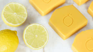 Easy Homemade Fresh Lemon Soap