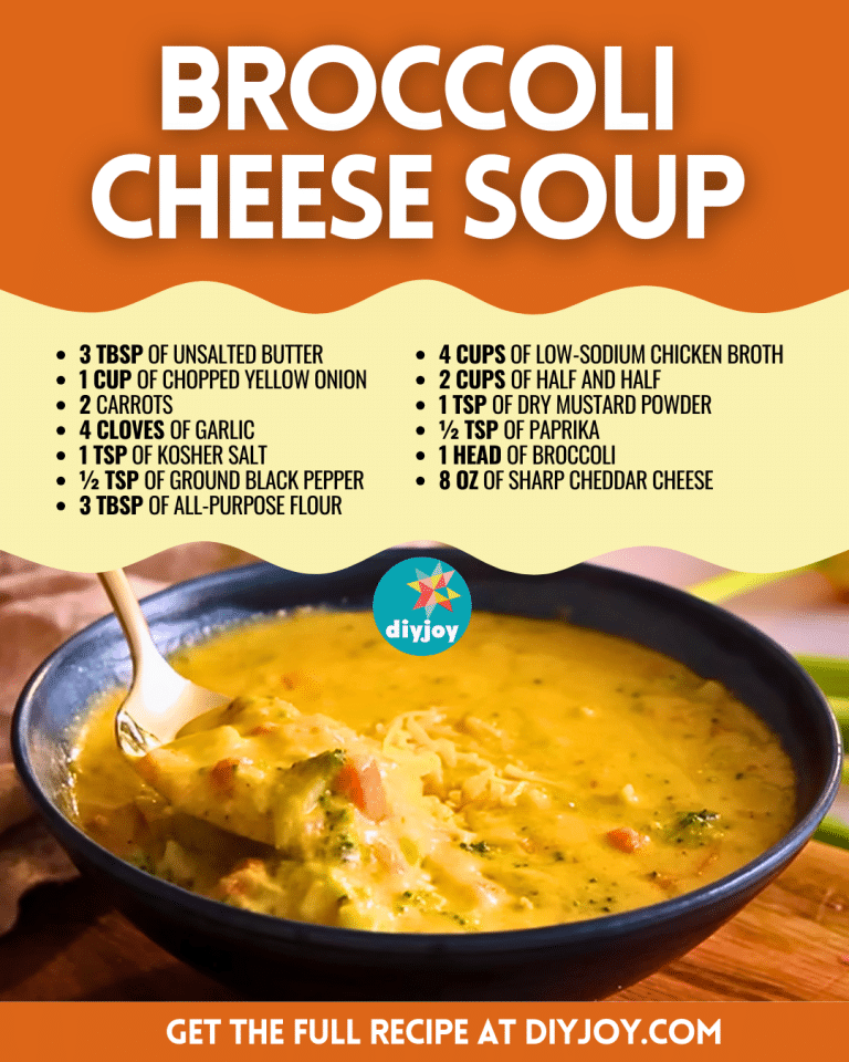 Easy Restaurant Style Broccoli Cheese Soup Diy Joy