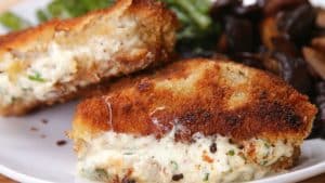 Garlic Herb-Stuffed Pork Chops