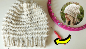 How to Loom Knit a Simple Hat