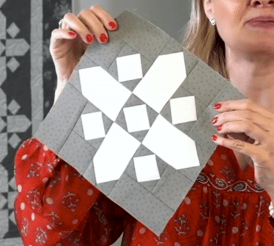 Easy Snowflake Day Quilt Tutorial - DIY Joy