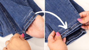 How to Shorten Pants Without a Machine