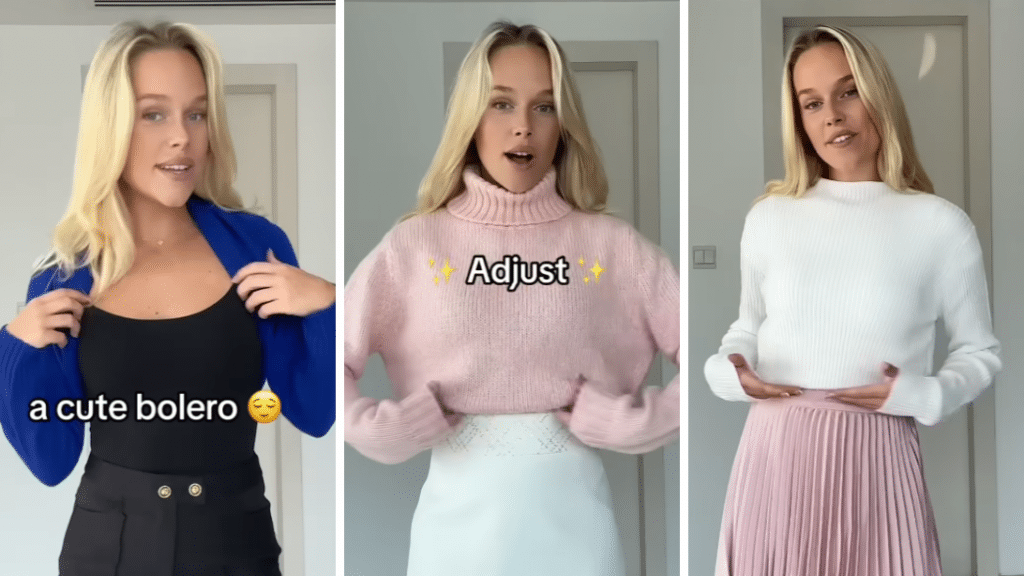 How to Style Your Sweater in 3 Ways