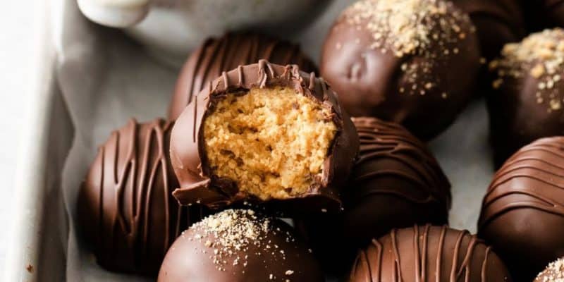 Peanut Butter Balls With Graham Crackers | DIY Joy Projects and Crafts Ideas