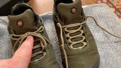 View of A Shoelace Knot That Won’t Come Undone - DIY Joy