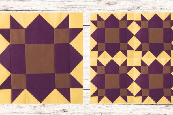 Weathervane Quilt Block Tutorial