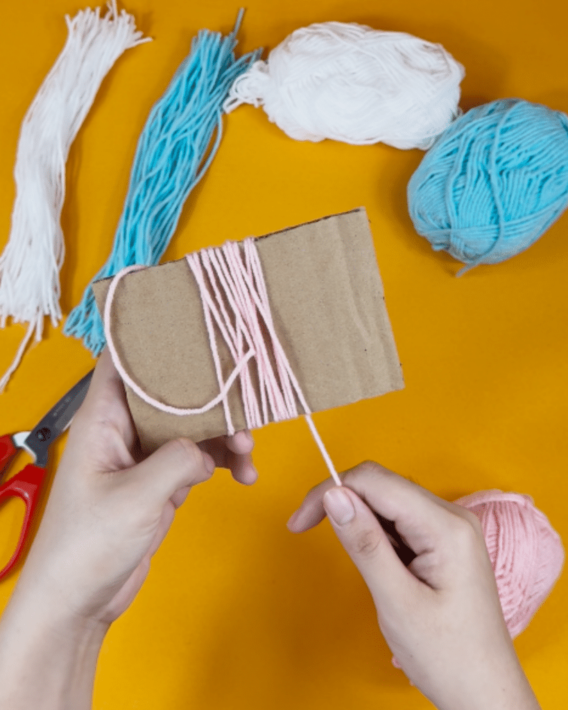 DIY Yarn Bird Gift
